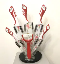 سرویس چاقو آشپزخانه 6 پارچه باس