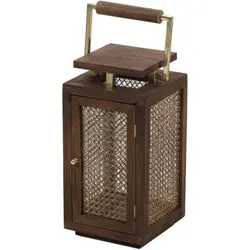 فانوس مدل CANE رنگ برنجی اندازه h50cm کد 671438