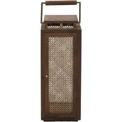 فانوس مدل CANE رنگ برنجی اندازه h80cm کد 671445