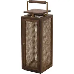 فانوس مدل CANE رنگ برنجی اندازه h80cm کد 671445