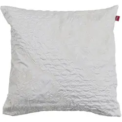 روکش کوسن مدل NOOR رنگ سفید ابعاد 45×45 کد 670563