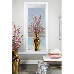 روکش کوسن مدل NOOR رنگ سفید ابعاد 45×45 کد 670563