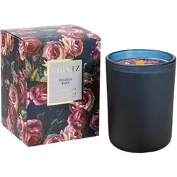 شمع معطر مدل CHINTZ Freesia Rose رنگ آبی کد 667532