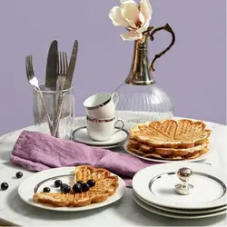 بشقاب غذاخوری مدل LUSTRE رنگ کرم اندازه d27cm کد 652545s