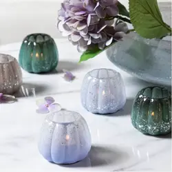 جاشمعی وارمر مدل VERDI رنگ آبی اندازه h6cm کد 673979