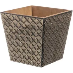 سطل آشغال مدل BASIL رنگ برنزی کد 653231