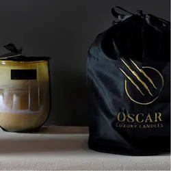 شمع معطر مدل ISCHIA رنگ طلایی کد 674749