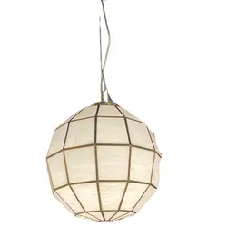 لوستر مدل FACETS رنگ سفید/برنجی کد 679817