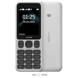 گوشی موبايل نوکيا مدل 125 ظرفیت 4 مگابایت - رم 4 مگابایت