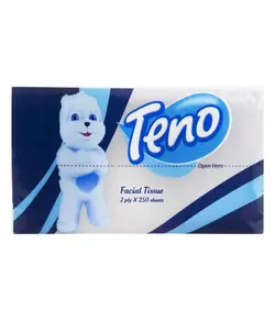 تنو دستمال کاغذی 250 برگ 2 لایه اقتصادی