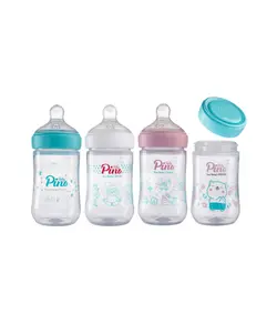 پینو شیشه شیشه شیر نوزاد وکودک 260 میل 6تا18 L