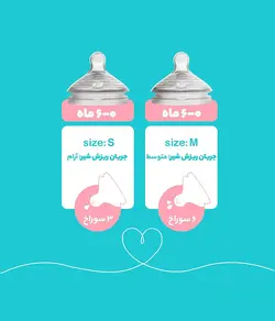 پینو شیشه شیر نوزاد 150میل 0تا6 ماه s