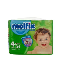 مولفیکس پوشک کودک سایز 4 (34 عددی)