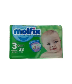 مولفیکس پوشک کودک سایز 3 (38 عددی)
