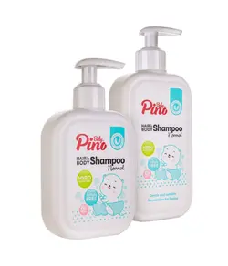 پینو شامپو سر و بدن نوزاد و کودک بدون سولفات 350 گرمی