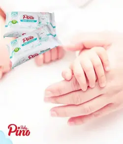 پینو دستمال مرطوب نوزاد و کودک 120 عددی