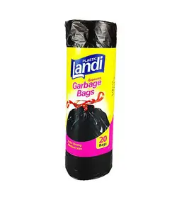 لندی کیسه زباله بند دار تک رول متوسط 20 عددی