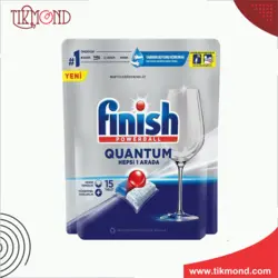 قرص ماشین ظرف شویی فینیش کوانتوم پاوربال 15عددی