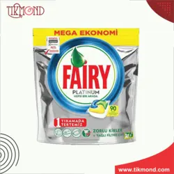 قرص ماشین ظرفشویی فیری پلاتنیوم 90عددی