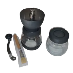 آسیاب دستی قهوه مدل دو مخزنه