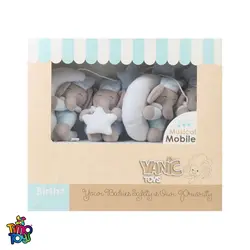 آویز بالای تخت نوزادی موزیکال یانیک