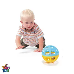 توپ جغجغه ای پلی گو BOUNCE & ROLL BALL 9(انبار تکانی)