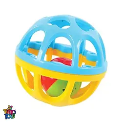 توپ جغجغه ای پلی گو BOUNCE & ROLL BALL 9(انبار تکانی)