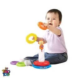 جورچین حلقه ای موزیکال VTECH (انبار تکانی)