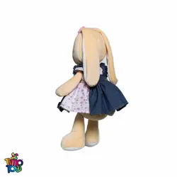 عروسک خرگوش لباس جین دختر و پسر یانیک