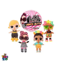 عروسک سورپرایزی LOL سری LIGHTS GLITTERS
