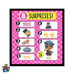 عروسک سورپرایزی LOL سری LIGHTS GLITTERS