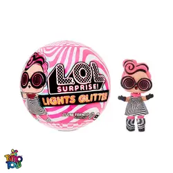 عروسک سورپرایزی LOL سری LIGHTS GLITTERS