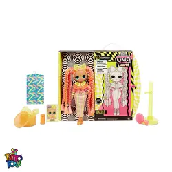 عروسک سورپرایزی LOL سری lights مدل Dazzle