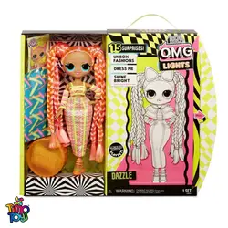 عروسک سورپرایزی LOL سری lights مدل Dazzle