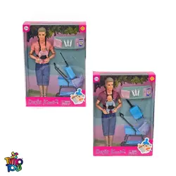 عروسک دفا کوین مدل پدر همراه نوزاد