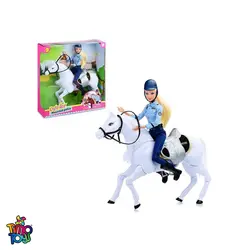 عروسک دفا لوسی مدل پلیس سوارکار