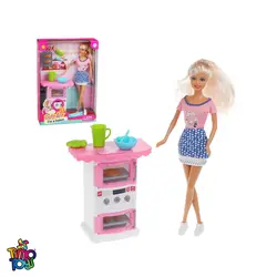 عروسک دفا لوسی مدل دختر آشپز