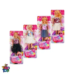 عروسک دفا لوسی مدل دختر با لباس شب