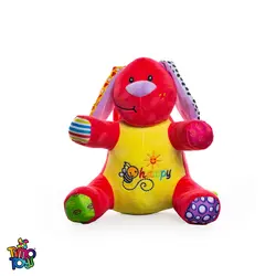 عروسک نوزادی نخ کش موزیکال حیوانات یانیک