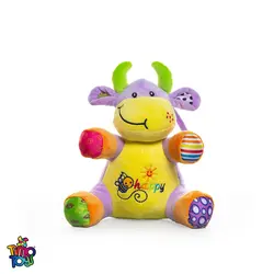 عروسک نوزادی نخ کش موزیکال حیوانات یانیک