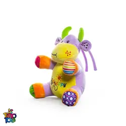 عروسک نوزادی نخ کش موزیکال حیوانات یانیک