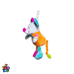 عروسک نوزادی نخ کش موزیکال موش یانیک