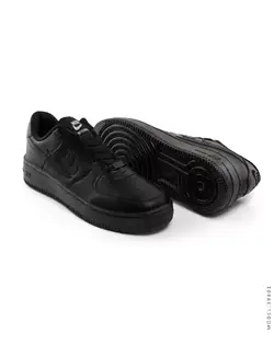 کفش چرم اسپرت مشکی مدل nike مردانه