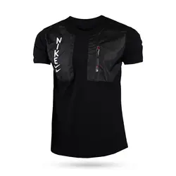 تیشرت مشکی محرمی مدل Nike یقه گرد مردانه