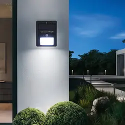 چراغ دیواری منزل با پنل شارژ شونده ی خورشیدی