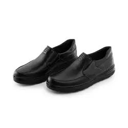 کفش مشکی کلاسیک جنس چرم مدل مردانه