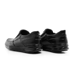 کفش مشکی کلاسیک جنس چرم مدل مردانه