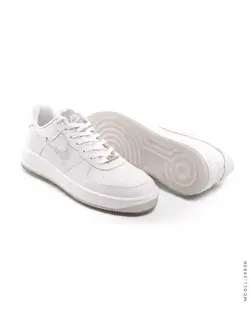 کفش چرم اسپرت سفید مدل Nike مردانه