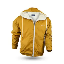 کاپشن داخل خز مردانه زرد خردلی ورزشی Reebok