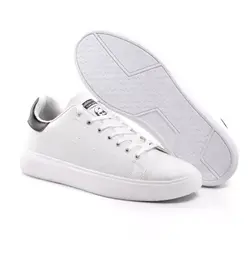 کفش چرم اسپرت مردانه مدل Adidas سفید